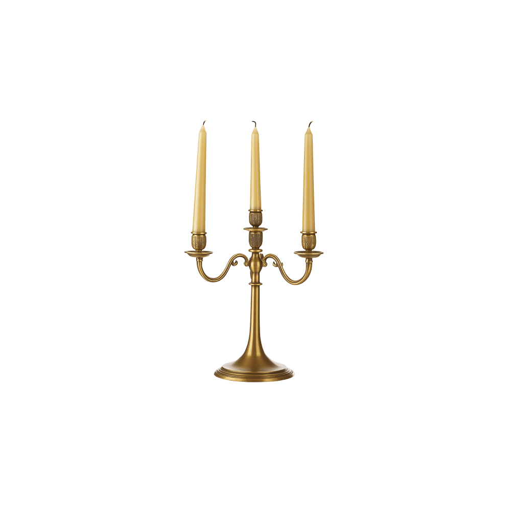 Brass Altar Candelabra